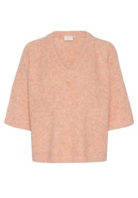 KAEMILIE V-NECK - Pulóver - peach nectar