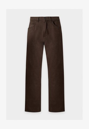 rag & bone, WORKWEAR TROUSER - Relaxed fit jeans - dark brown
