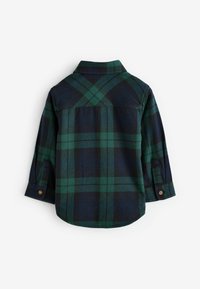 Next Hemd - green tartan check plain