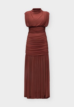 Vero Moda, VMKAILA HIGH NECK - Cocktail φόρεμα / Φόρεμα για πάρτι - russet brown