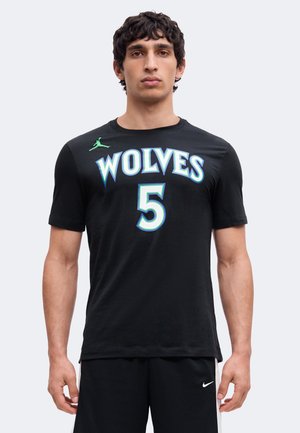 Nike Performance, MINNESOTA TIMBERWOLVES  ANTHONY EDWARDS MIN TEE - Клубно облекло - black