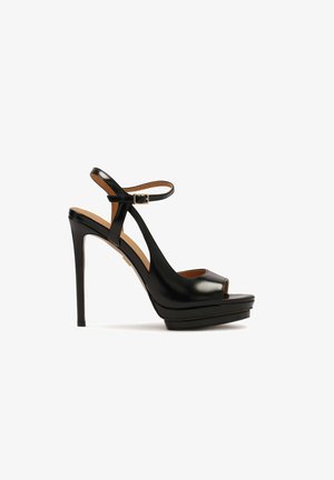 KLARISSA - Aukštakulniai sandalai - black