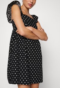 Vero Moda VMSOPHIE SHORT DRESS  - Vestido de dia - black