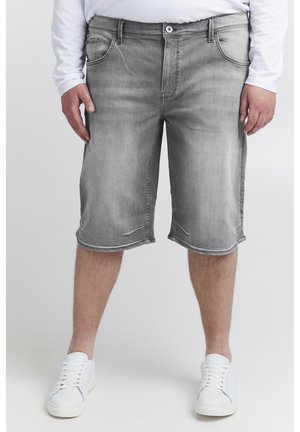 BT DENON - Denim shorts - denim grey