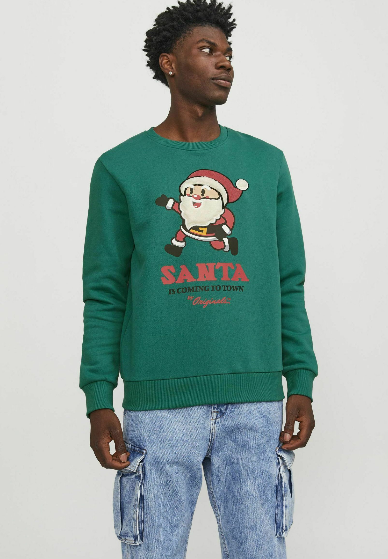 Felpa Con Cappuccio Uomo Jack & Jones Laboratory - 100% Cotone, Manica Lunga