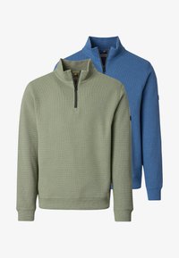 Niewybrane, blau beige