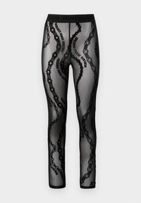 Versace Jeans Couture CO TAPE - Pajkice – hlače - black