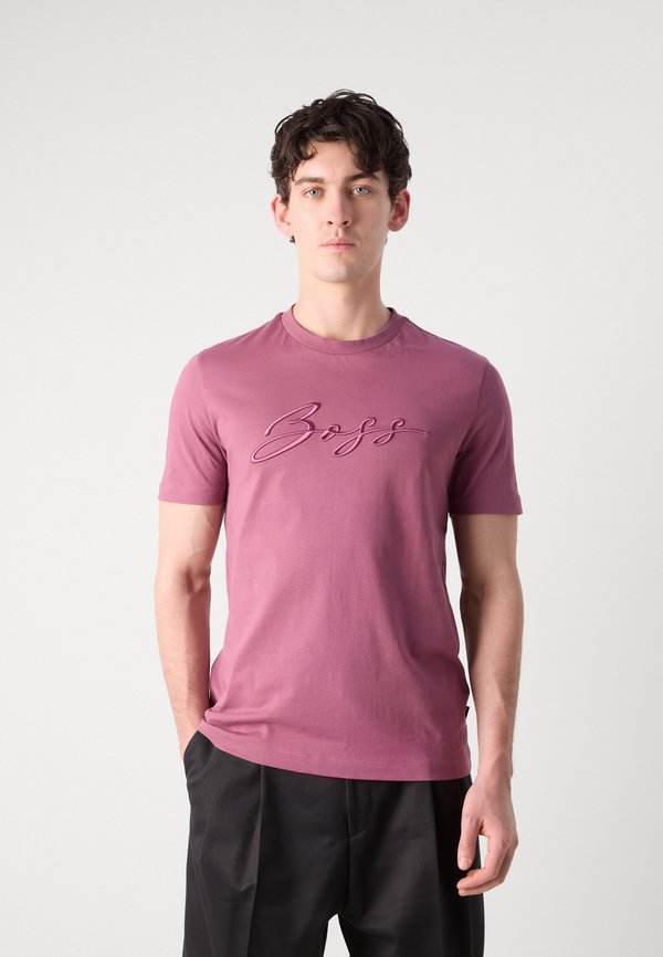 THOMPSON - Print T-shirt - bright purple2