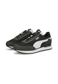 Puma FUTURE RIDER PLAY ON UNISEX - Sapatilhas - black-dark shadow