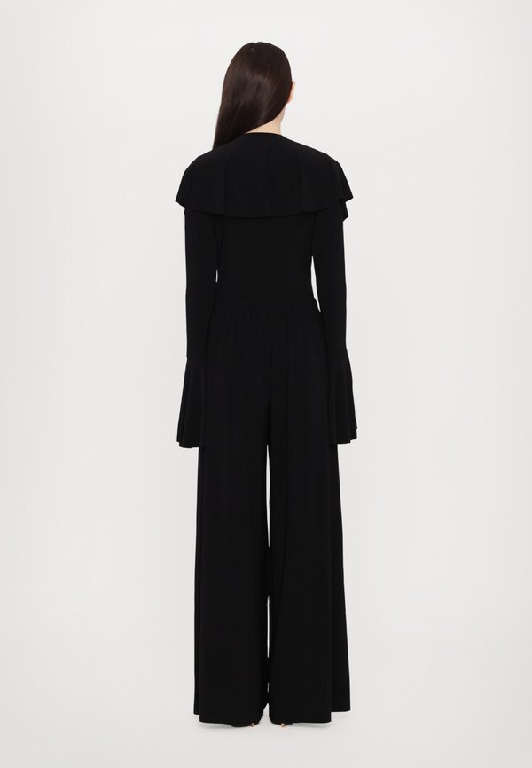 LONG SLEEVE DEEP V RUFFLE BODYSUIT - Long sleeved top2