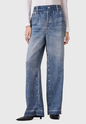 ILLUSION JEANS - Pantalon classique - blue