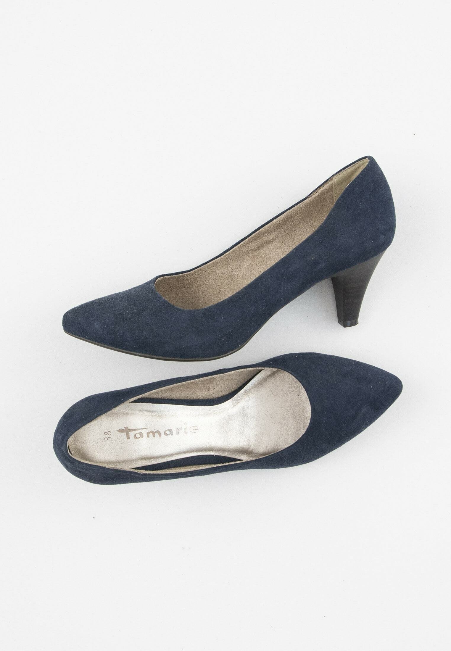 Tamaris Klassieke pumps - blue/blauw - (Pre-owned) - Zalando.nl