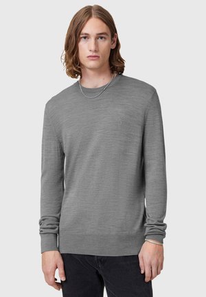 MODE CREW - Stickad tröja - light grey