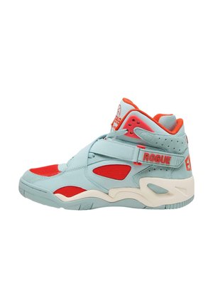 High-top trainers - stonewash blue  red antique white