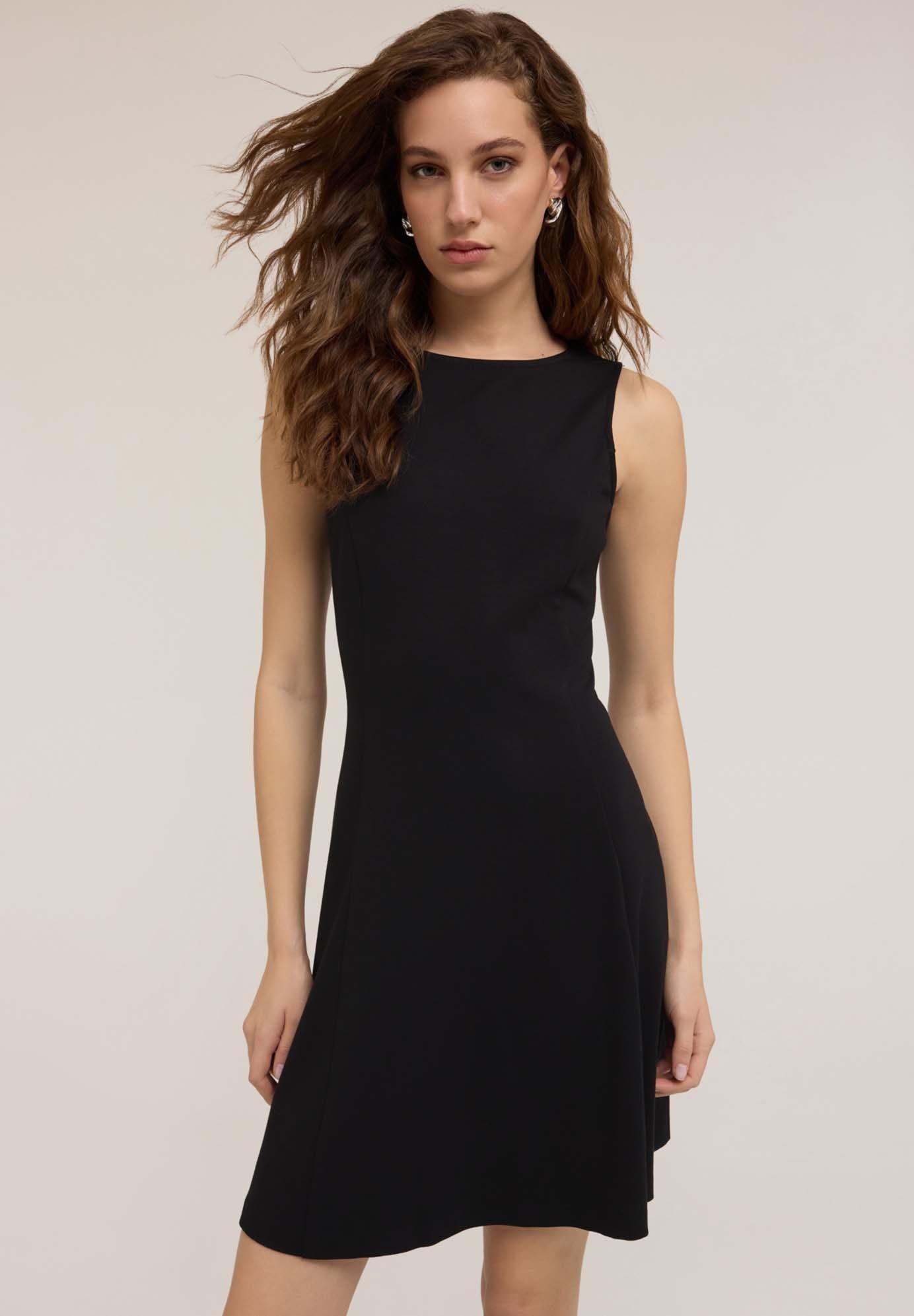 black slip dress mini lace Midnight Lace Layer Mini Dress Medium main image 1