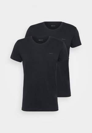 GANT C NECK 2 PACK - Undertrøjer - black