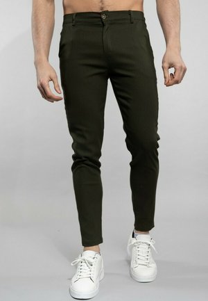 FRILIVIN SLIM   - Chino - vert kaki