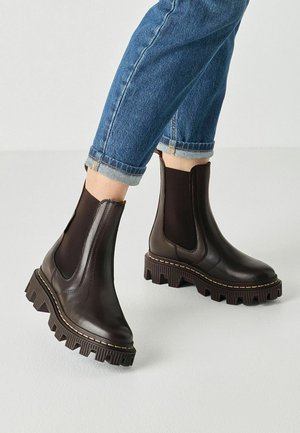 Tamaris, Bottines à plateau - mocca