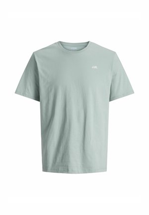 JJ Rebel, Text - T-Shirt basic - aqua gray
