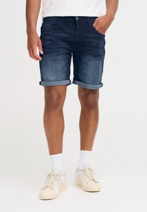 BHDENIMSHORTS REGULAR FIT - Farmer rövidnadrágok - denim dark blue