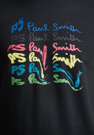 PS Paul Smith MENS SLIM FIT - Μπλουζάκι με στάμπα - blacks
