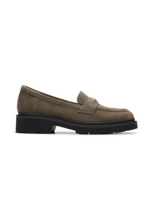 LIFESTYLE-W LAURYL STEP - Zapatos sin cordones - dark olive sde d