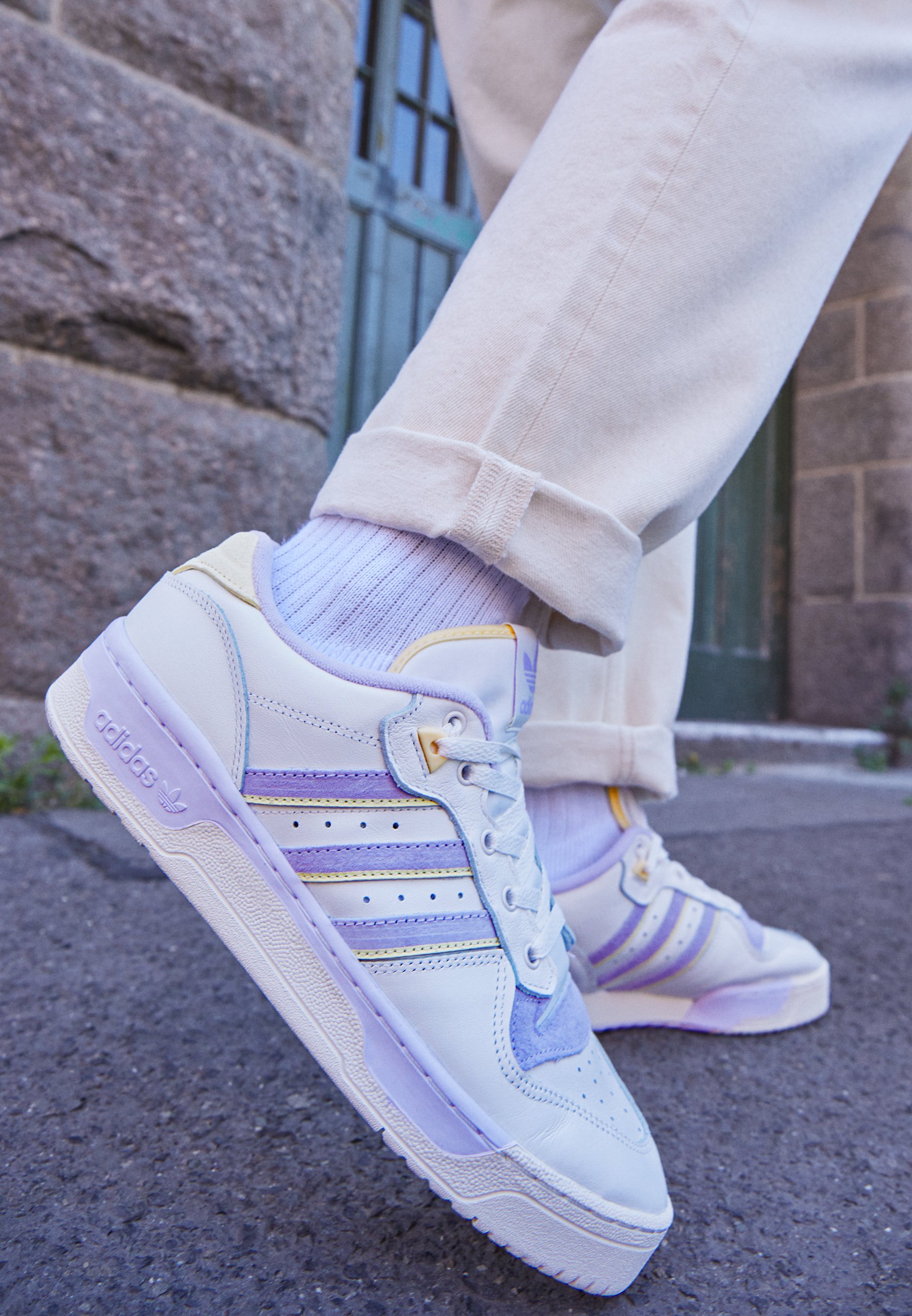 adidas rivalry purple