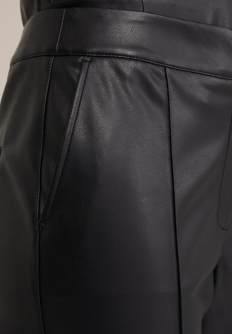 Pants Outfit Leather Pants Zalando Zalando Outlet Leather Trousers