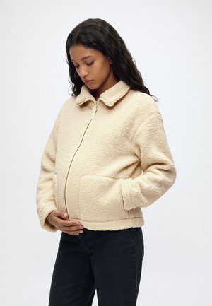 Anna Field MAMA by Zalando, MATERNITY - Яке от полар - off white