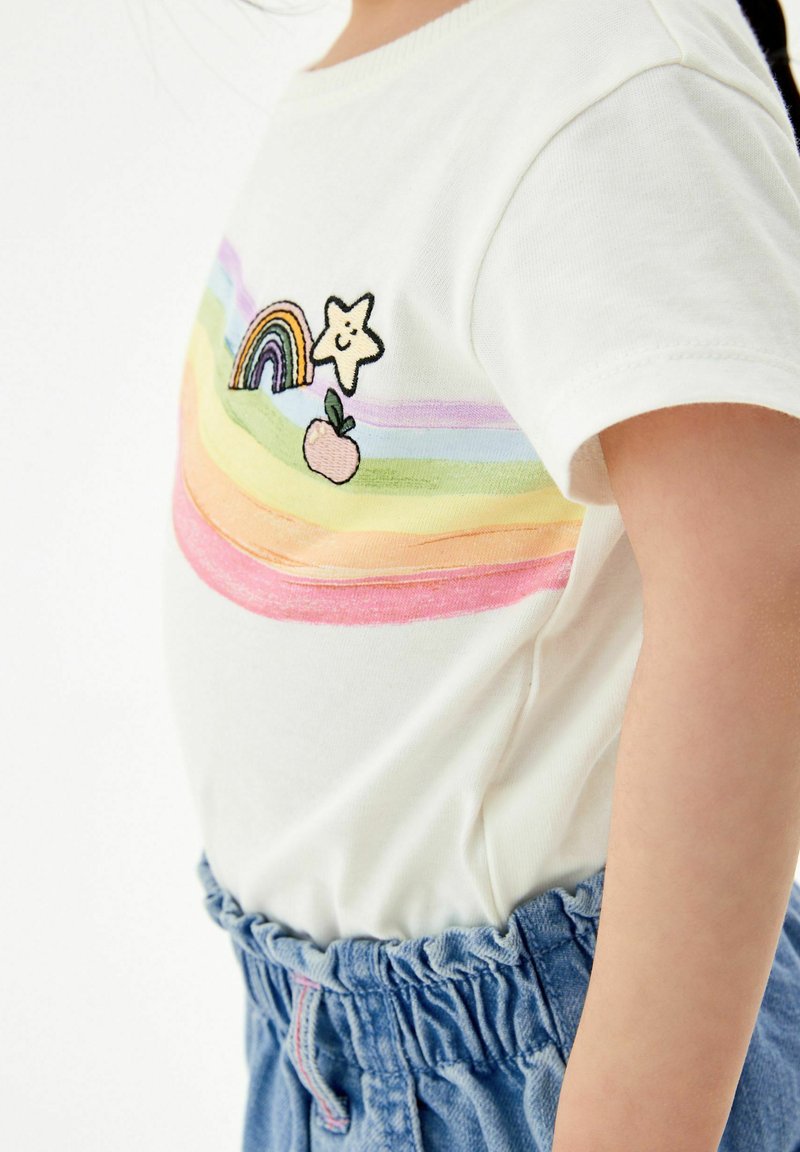 Kinder Jeggings | Next SET T-Shirt print blue/white/blau - JA22380 Kinder Jeggings | Next SET T-Shirt print blue/white/blau - JA22380