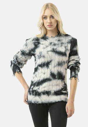 PULLOVER - Strickpullover - anthrazit