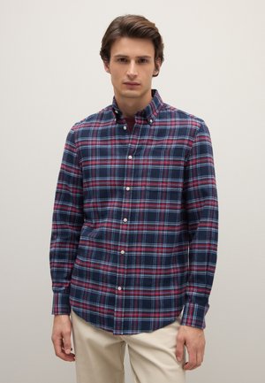 PIOMBO Overhemd - red blue