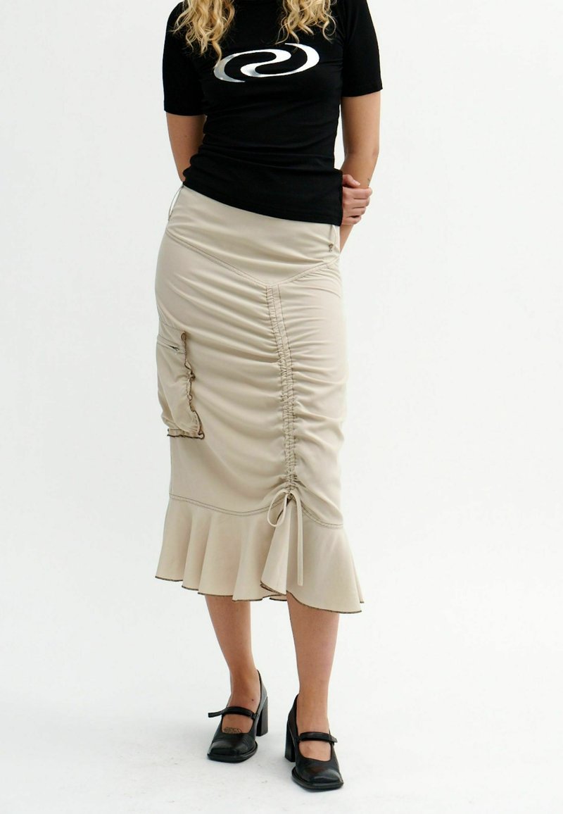 Résumé Pouzdrová sukně - beige