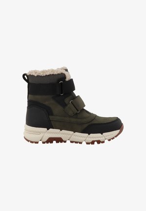 TOM TAILOR, STIEFEL UNISEX - Snowboots - black khaki