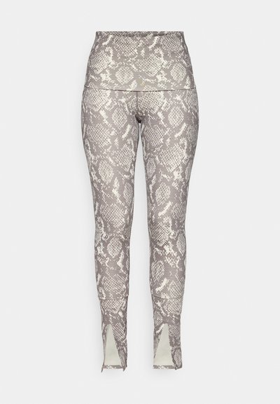 adidas by Stella McCartney LEG - Tights - almond milk/charcoal
