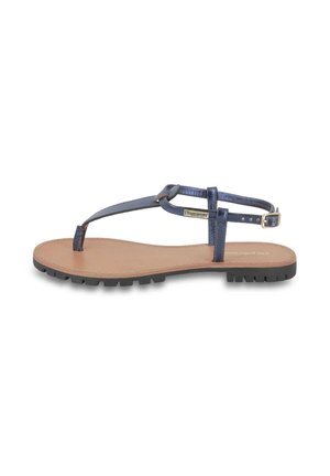 HANIL - T-bar sandals - navy blue