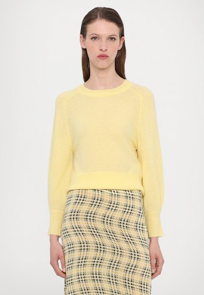 Rabanne Maksi svārki - green/yellow/cream