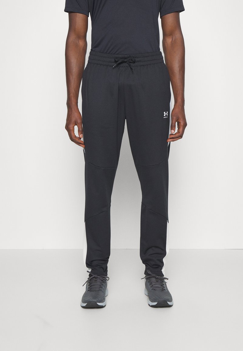 Under Armour FASHION TRACK PANT Tracksuit bottoms black/white/black