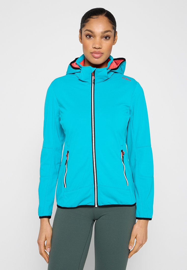 CMP Softshelljas lichtblauw