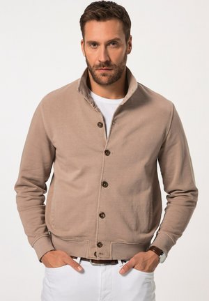 JP1880 VINTAGE LOOK - Sweater met rits - light brown