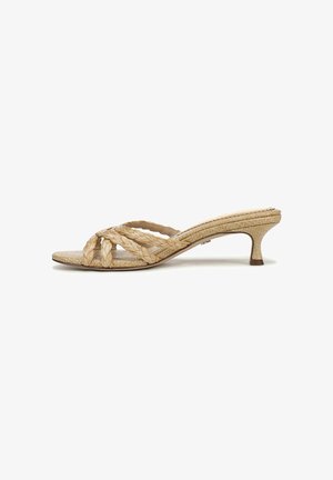 Sam Edelman, CAMILLE - Muiltjes met hak - bleached beechwood