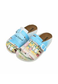 Dogo COMFIE BURANO ISLAND - Pantolette flach - blau