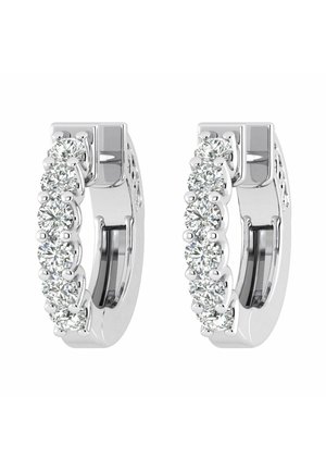 Ethische Diamanten, Kõrvarõngad - white gold-coloured