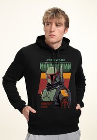 Star Wars STAR WARS THE MANDALORIAN FETT LIVES - Jersey con capucha - black