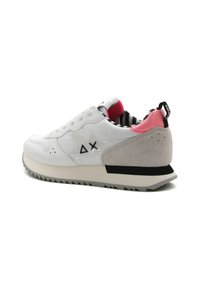 Sun68 STARGIRL TRANSPARENT PATCH - Sneakers basse - bianco