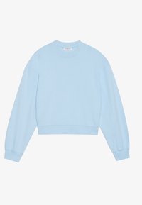 Mikina - baby blue washed