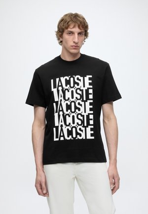 Lacoste Tričko s potlačou - black