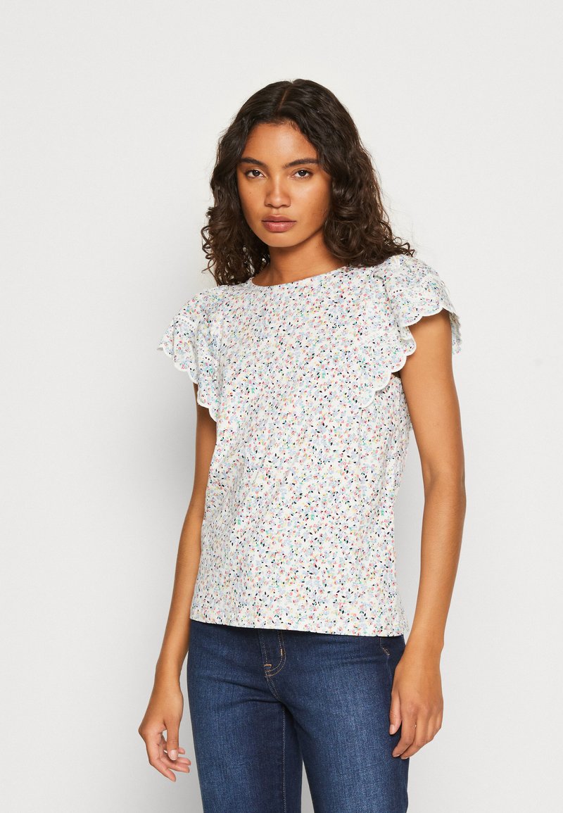 Marks & Spencer Tshirt print white mix/wit Zalando.nl