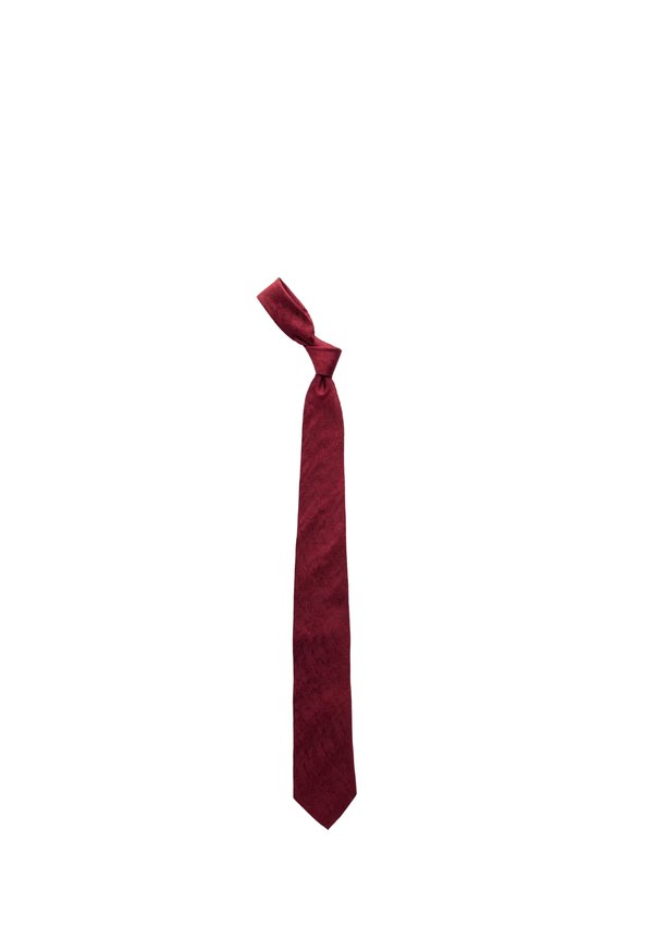 FORMAL SOLID - Krawatte - burgundy