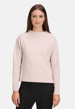 MIT STRUKTUR - Sweatshirt - rosé cream
